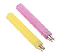 ifundom Nail Art Dotting Pens for Creating Petal and Flower Patterns for Manicure 2pcs Easy to Handle with Plastic and Metal Material for Salon and Special Events Use