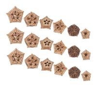 ifundom Natural Parrot Chewing Toys 12pcs Bird Foraging Toys for Parakeets and Cockatiels Healthy Walnut Material for Cage Enrichment and Fun
