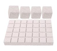 ifundom Natural Volcanic Rock Grinding Pad Sturdy Odour Resistant Lava Stone 5pcs for Small Pets Teeth Care and Foot Comfort Scratching Board Rabbits and Hedgehogs for Animal Cages