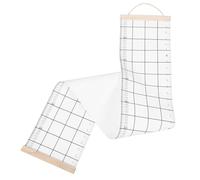 ifundom Nordic Style Boys and Girls Height Chart Wall Hanging, Canvas and Wood Growth Chart with Writable Surface and Convenient Scale Range for Nursery Bedroom Decor