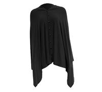 ifundom Nursing Cover Poncho Multi-use Breastfeeding Cover for Feeding Privacy Women Shawl Nursing Blanket Button for Breastfeeding in Public Home