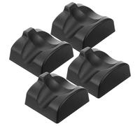 ifundom Ocarina Bracket Stand 4pcs Set 12-hole Abs Plastic for Desktop Display Portable Use