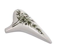 ifundom Ocarina Classical Flute Portable Musical Instrument Ceramic Bamboo Design Easy to Play for Beginners