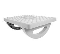 ifundom Office Footstool Pad Non-Slip Plastic Foot Rest Under Desk Ergonomic Foot Stool for Home Office Practical Step Footrest for Working and Studying