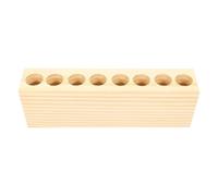 ifundom Organizer Delicate with Multi-grid Design Wooden Lipstick Lightweight Lipstick Holder Creative and Decorative Desktop for Makeup Artists and Household Cosmetic Storage