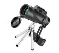ifundom Outdoor Monocular 80x100 Tripod Large Eyepiece and Universal Camera Clip for Bird Watching Sightseeing and Camping