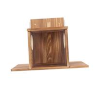 ifundom Outdoor Squirrel Feeder for Garden and Backyard Reusable Squirrel Feeding House Easy to Clean Natural Material Hanging Design and Birds