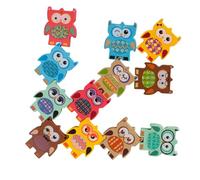 ifundom Owl Shaped Balancing Blocks Educational Toy for Kids Toddler Stacking Game Early Learning Tabletop Playset 12 Pieces