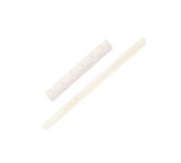 ifundom Ox Bone Guitar Bridge Saddle Nut Replacements for Acoustic Classical Guitars Durable String Support for Clearer Sound and Enhanced Tone