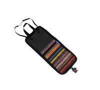 ifundom Oxford Cloth Drumsticks Carrying Bag Portable Jazz Drum Stick Pouch with Strap Ethnic Style Drum Stick Holder