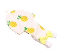 ifundom Parrot and Pigeon Bird Diaper Flight Suit with Adjustable Strap and Pockets Design Easy to Clean Fabric Clothes with Bowknot Decor Suitable for Birds Chic and Beautiful Patterned