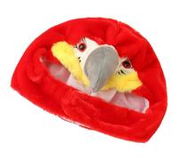 ifundom Parrot Shape Cartoon Party Hat Animal Costume Headwear Soft Lightweight Breathable for Cosplay Boys Girls Adults Halloween Party