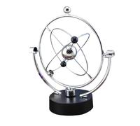 ifundom Perpetual Motion Decor Metal Desktop Automatic Rotating Celestial Physics Model for Home Office Science Education and Space Enthusiasts