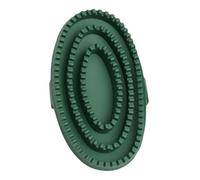 ifundom Pet Bath Brush and Dog Grooming Glove Large Size, Massage Cleansing Curry Comb for Dogs and Cats, Soft Rubber Pet Scrubber for Bathing and Cleaning