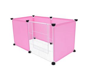 ifundom Pet Cage Fence Wear Resistant Resin for Small and Medium Pets and Easily Assembled into Desired Shapes, for Hamster Houses, Playpens and Homes