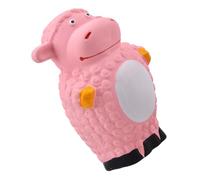 ifundom Pet Chew Latex Sheep Squeaky Interactive Molar Bite Buddy for Puppies Safe Teeth Cleaning Playtime Companion