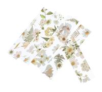 ifundom Pet Flower Bookmarks Peach Blossom, and Dandelion Designs Set of 5 with Daisy, Chrysanthemum Look Floral Book Marks for Reading, Gift for Teachers, Students