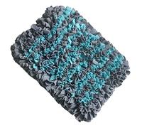 ifundom PET Sniffing Mat for Dogs Interactive Food Feeder Slow Feeding Pad Blue (52x40cm) Anti-Slip Design for Training Boredom Relief Anxiety Reduction