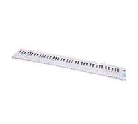 ifundom Piano Keyboard Practice Guide Paper for Beginners with Key Ratio Design, 88 Keys Portable Chart to Improve Learning Efficiency and Aid Piano Practice for Teachers and Students