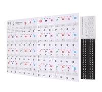 ifundom Piano Keyboard Sticker 1 Sheet Adhesive Paper with Easy to Paste and Tear Features Simple and Generous Design for Piano Beginners and Music Learning