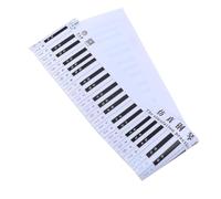 ifundom Piano Keyboard Stickers Key Practice Guide Note Chart for Beginners Keyboard Notes Overlay