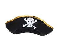 ifundom Pirate Hat Cosplay Accessory Creative Tricorn Design for Halloween Parties Carnival Fun Comfortable Felt Material for Role Playing Events and Themed Celebrations