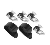 ifundom Plastic Banjo Finger Picks Finger Picks for Acoustic Guitar for Bluegrass Folk Musicians Secure Grip for Performances