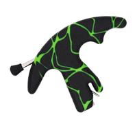 ifundom Plastic Bow Release Aid for Compound Bow, Green Handheld Archery Release Aid Accessory with Finger Protector for Archery Equipment and Hunting Supplies