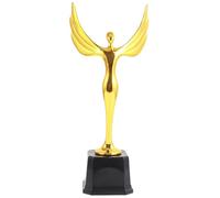 ifundom Plastic Gold Trophy for Winners, School and Team Recognition | Lightweight Plastic Build, Golden Plated Finish, for Teachers, , Formal Award Events