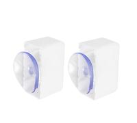 ifundom Playpen Suction Cup Connectors for Baby Playpen Stabilizer, Non-Slip Universal Crib Fence Connectors with Detachable Suction Base, 2pcs White Baby Safety Accessories for Indoor