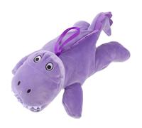 ifundom Plush Bottle Cover Heat Insulating Sleeve Cartoon Protector for Milk Bottles Soft Accessory with Cute Crocodile Design in Light Purple