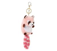 ifundom Plush Raccoon Keychain Cute Cartoon Doll Pendant Hanging Accessory for Bags Backpacks and Keys Soft Stuffed Animal Charm and Reusable Decoration