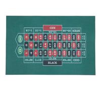 ifundom Poker Sturdy Game Accessory Mat Felt Foldable Double Sided Table with Waterproof Sturdy Game Accessory Protecting Table during Poker Games and Card Play Protecting Table for