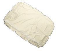 ifundom Polyester Taffeta Swing Canopy Replacement Cover Waterproof 3-Seater Garden Swing Top 195 X 125 CM with Dustproof Feature for Outdoor Patio