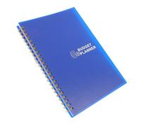 ifundom Portable A5 Budget Planner Notebook with Sturdy Cover and Cash Flow Tracking, Monthly Expense Tracker for Effective Finance Management and Household Budget Organisation