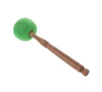 ifundom Portable Buddha Sound Bowl Mallet with Wooden Handle and Wool Felt Striker, Easy to Use Sound Bowl Accessory for Yoga Class Meditation and Relaxation