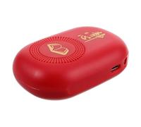 ifundom Portable Buddhist Music Player for Elderly 108 Tracks Red Small Soundbox Daily Use Prayer Chanting Machine for Meditation and Relaxation