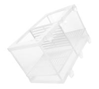 ifundom Portable Fish Breeding Box with Divider for Aquarium Plastic and Nylon Fish Nursery Tank in Home Aquarium Separation Net