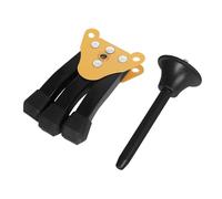 ifundom Portable Foldable Clarinet Flute Stand Metal Tripod Holder Stable Base for Wind Instruments Easy to Carry and Store for Musicians The Go