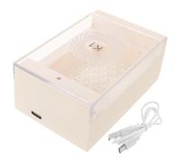 ifundom Portable Hearing Aid Dryer Box Quiet Drying and Preserving Circuit Stability with USB Dehumidifier Design Plastic Material Suitable for Bte Devices and Ear Amplifiers, for Travel