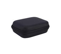 ifundom Portable inside Mesh Bag Design with Smooth Zipper Eva Headphones Storage Case Compact Black Electronic Organizer Size for Mp3 and USB Cables for Travel and Daily Life