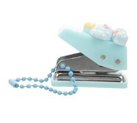 ifundom Portable Mini Single Hole Puncher, Cartoon Elephant Design, Manual Adjustable Paper Punch for Loose Leaf, Book Binding, and Office Craft Supplies