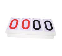 ifundom Portable Multi-functional Scoreboard Flipper Display for Basketball Volleyball Table Tennis Soccer PVC Construction High-contrast Visibility Compact Lightweight Design for Outdoor