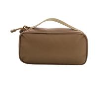 ifundom Portable Nursing Bag Oxford Cloth Toiletry Pouch with Zipper for Outdoor Travel Camping Hiking and Household Use Lightweight Versatile Tool Storage Organizer Khaki