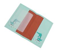 ifundom Portable Pu Leather Passport Case with Wear Resistance and Convenient Carry, Practical Green Passport Holder Pouch for Travel and Home Use, for Convention and Concert Attendants