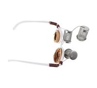 ifundom Portable Walnut Shell and Metal Moxa Eye Glasses with Three Mesh Eye Cups for Home Spa Ergonomic Comfort and Traditional Chinese Medicine Acupoint Moxibustion Device