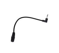 ifundom Power Supply Converter Cable Guitar Cables for Guitar Effect Pedal 5.5mm to 3.5mm Positive Tip Plug Black Plastic and Metal for Dod Pedal