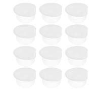 ifundom Practical Silicone Lip Brush Covers 12Pcs Waterproof Dustproof Protectors for Medium and Small Makeup Brushes Suitable for Travel and Daily Use