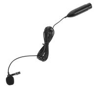 ifundom Professional 48V Lavalier Microphone Xlr Clip-On Lapel for Vlogging and Live Broadcasting
