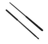 ifundom Professional Aluminum Alloy Drumsticks with Non-slip Handle Matte Black Metal Jazz Drum Mallets for Rock Drumming Dance Practice Balanced Sound and Ergonomic Grip